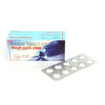 Модафинил HAB Pharma Modvigil 200 10 таблеток (1 таб/ 200 мг) - Актау