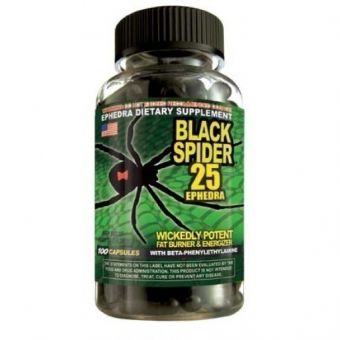 Жиросжигатель Black Spider 25 (100 капсул) - Актау