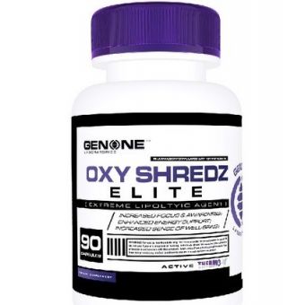 Жиросжигатель OXY SHREDZ ELITE Genone (90 капсул) - Актау