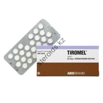 Лиотиронин Tiromel 1 таблетка 25мкг (100 таблеток) - Актау