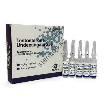 Тестостерон Ундеканоат Alkem 5 ампул по 1мл (1амп 250 мг) - Актау