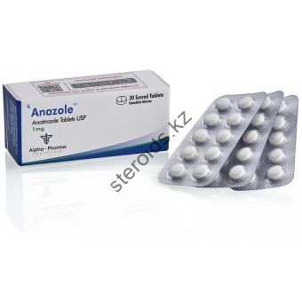 Anazole (Анастрозол) Alpha Pharma 50 таблеток (1таб 1 мг) - Актау