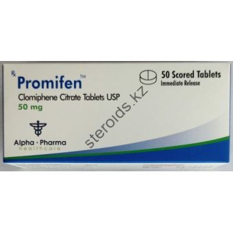 Promifen (Кломид) Alpha Pharma 50 таблеток (1таб 50 мг) - Актау