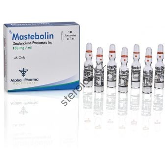 Mastebolin (Мастерон) Alpha Pharma 10 ампул по 1мл (1амп 100 мг) - Актау