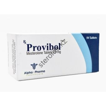 Provibol (Провирон, Местеролон) Alpha Pharma 50 таблеток (1таб 25 мг) - Актау