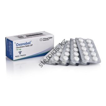 Oxanabol (Оксандролон, Анавар) Alpha Pharma 50 таблеток (1таб 10 мг) - Актау