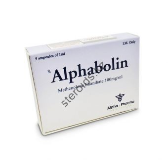 Alphabolin Метенолон энантат Alpha Pharma 5 ампул по 1мл (1амп 100 мг) - Актау