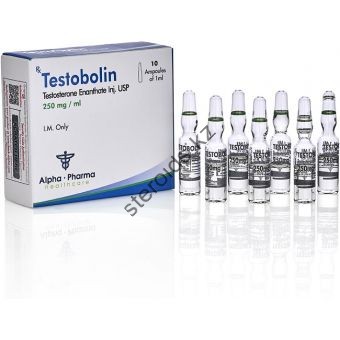 Testobolin (Тестостерон энантат) Alpha Pharma 10 ампул по 1мл (1амп 250 мг) - Актау