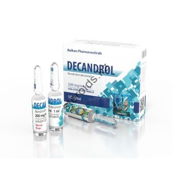 Nandrolone Decanoate (Дека, Нандролон Деканоат) Balkan 10 ампул по 1мл (1амп 200 мг) - Актау