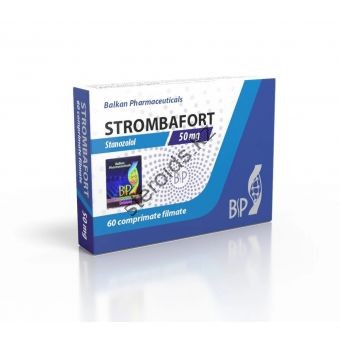 Strombafort (Станозолол, Винстрол) Balkan 100 таблеток (1таб 10 мг) - Актау