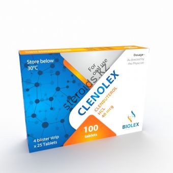 Кленбутерол Biolex 100 таблеток ( 1таб/40 мкг) - Актау