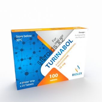 Туринабол Biolex 100 таблеток (1таб 10 мг) - Актау