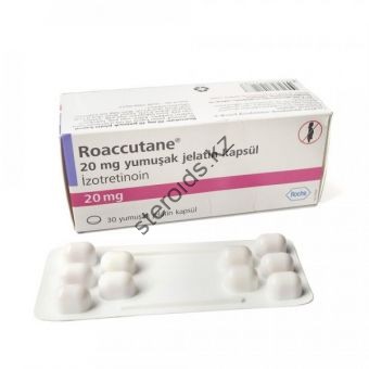 Роаккутан (изотретиноин) Roche 10 таблеток (1 таб/20 мг) - Актау