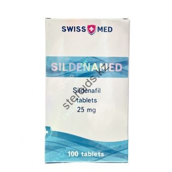 Виагра Swiss Med Sildenamed 100 таблеток (1 таб 25 мг) - Актау