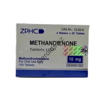 Метан ZPHC (Methandienone) 100 таблеток (1таб 10 мг) - Актау