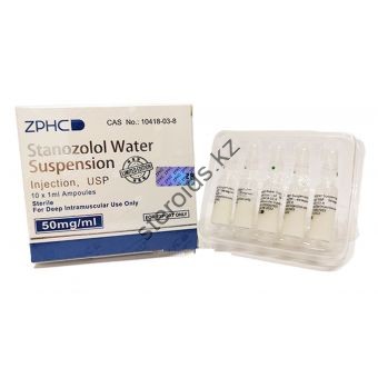 Винстрол ZPHC (Stanozolol Suspension) 10 ампул по 1мл (1амп 50 мг) - Актау