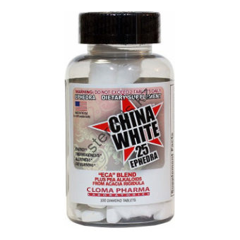 Жиросжигатель Cloma Pharma China White 25 (100 таб) - Актау
