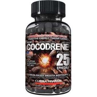 Жиросжигатель ClomaPharma Cocodrene 25 (90 капсул) - Актау