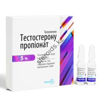 Тестостерон пропионат Фармак (Testosterone Propionate) 5 ампул (1амп 50 мг) - Актау